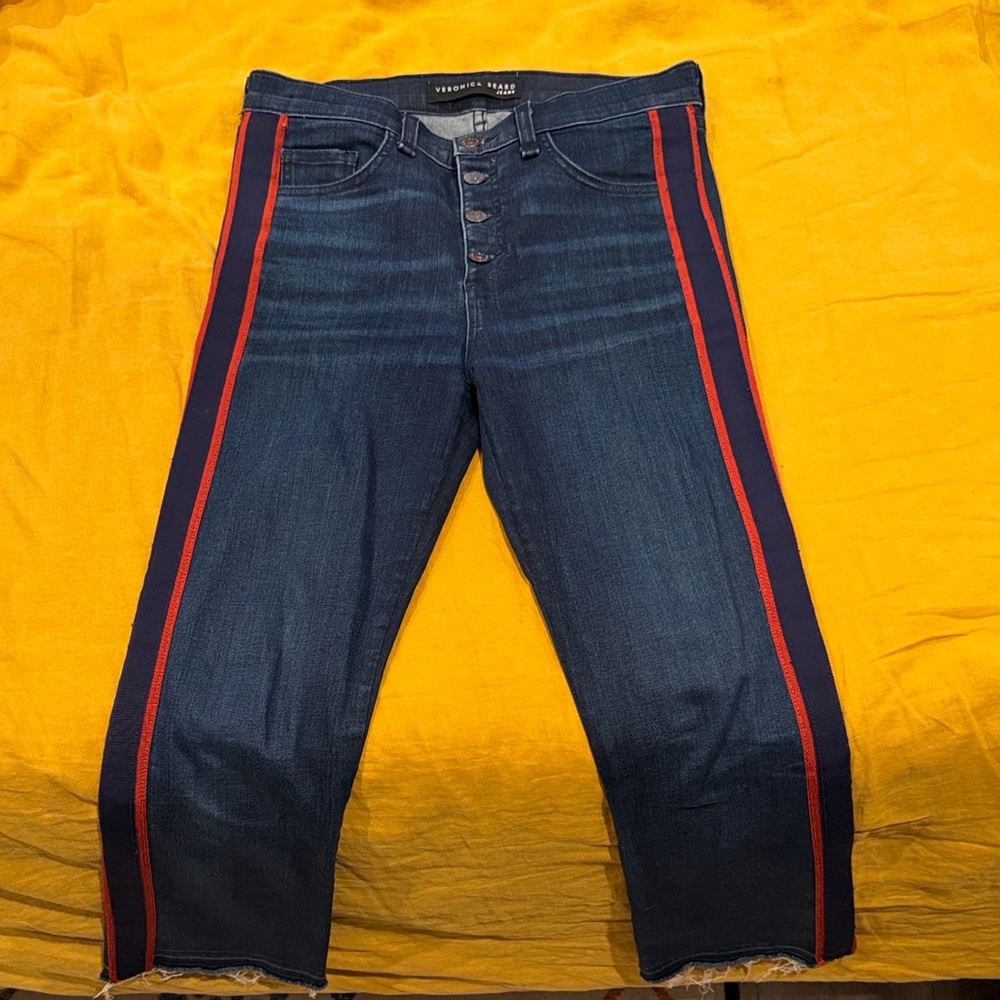 Veronica Beard Carolyn 10” Baby Boot jeans